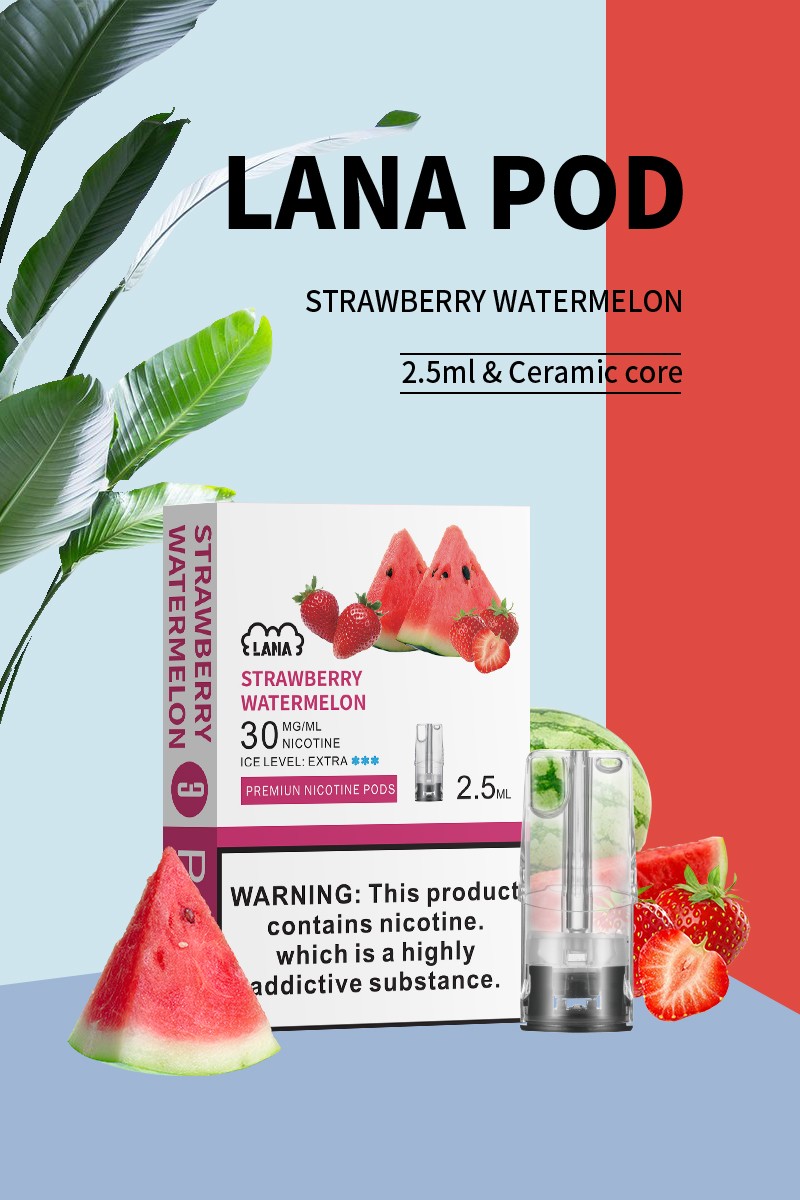 LANA煙彈草莓西瓜口味 LANA煙彈草莓西瓜口味